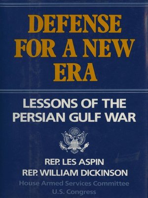 cover image of Defense for a New Era